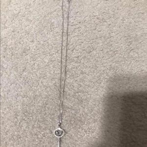 Sterling Silver Skelton Key Necklace